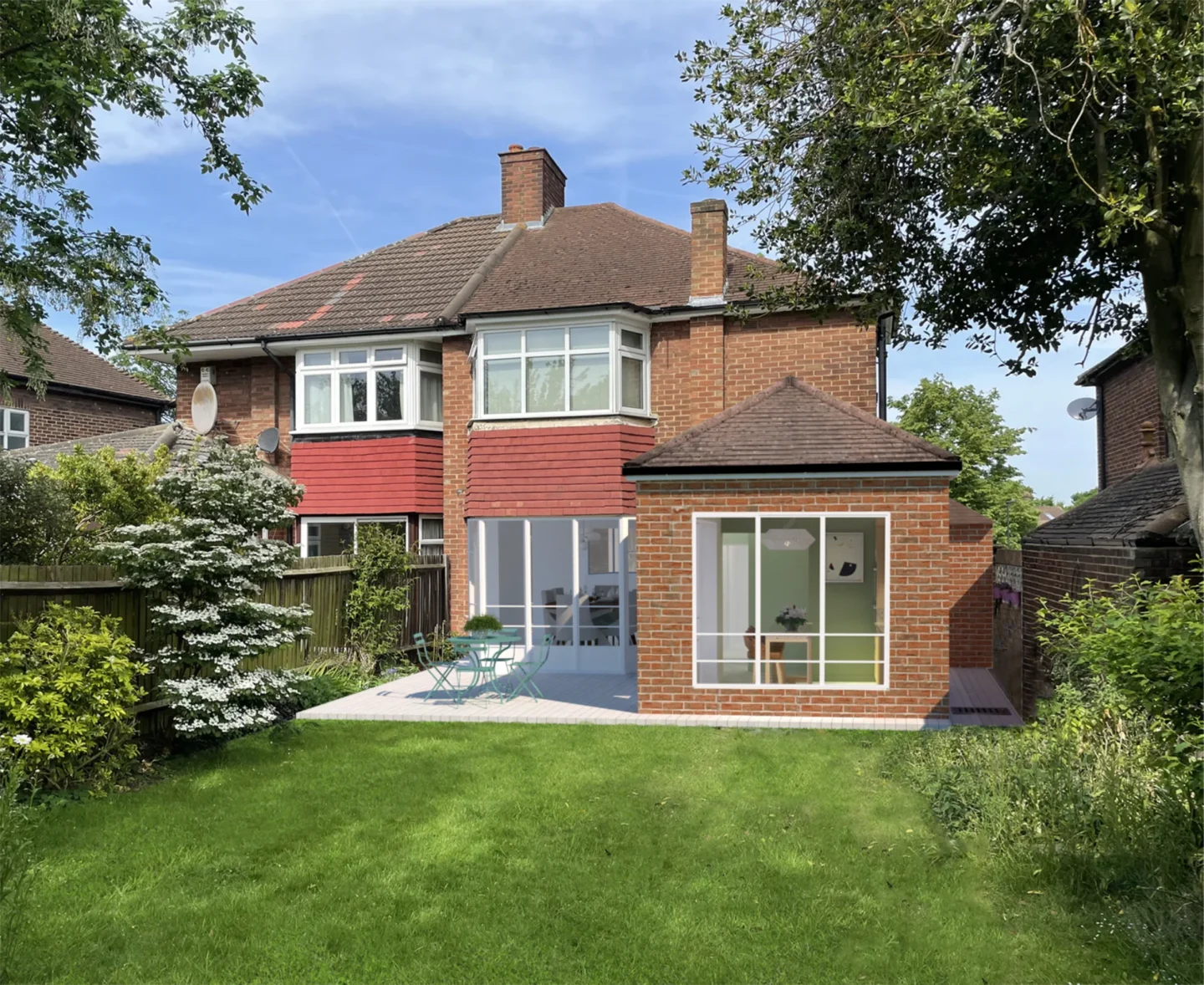 Garden Exterior to house copy